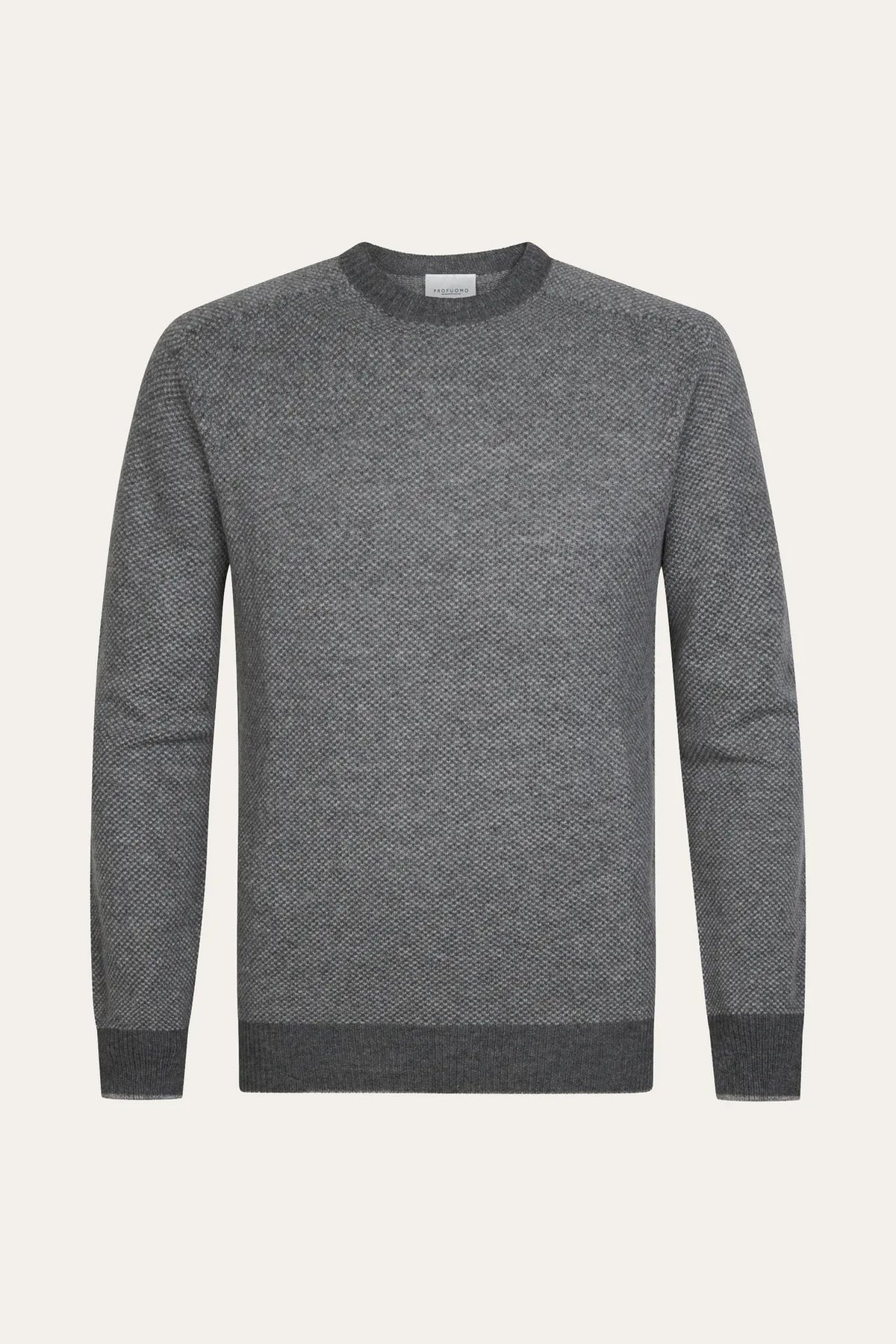 Crew Neck Pullover Grey
