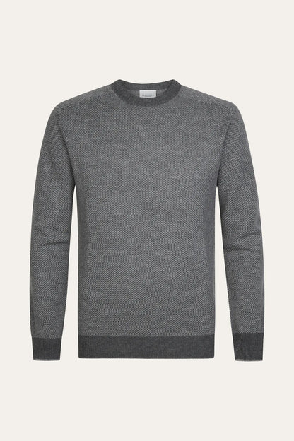Crew Neck Pullover Grey