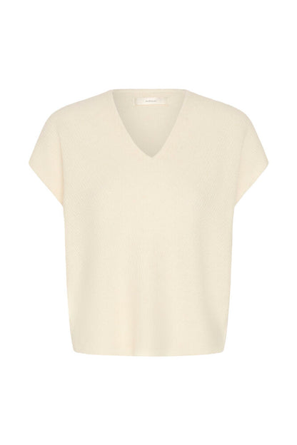 Guna Top Pearled Ivory-InWear-Lewis Yates