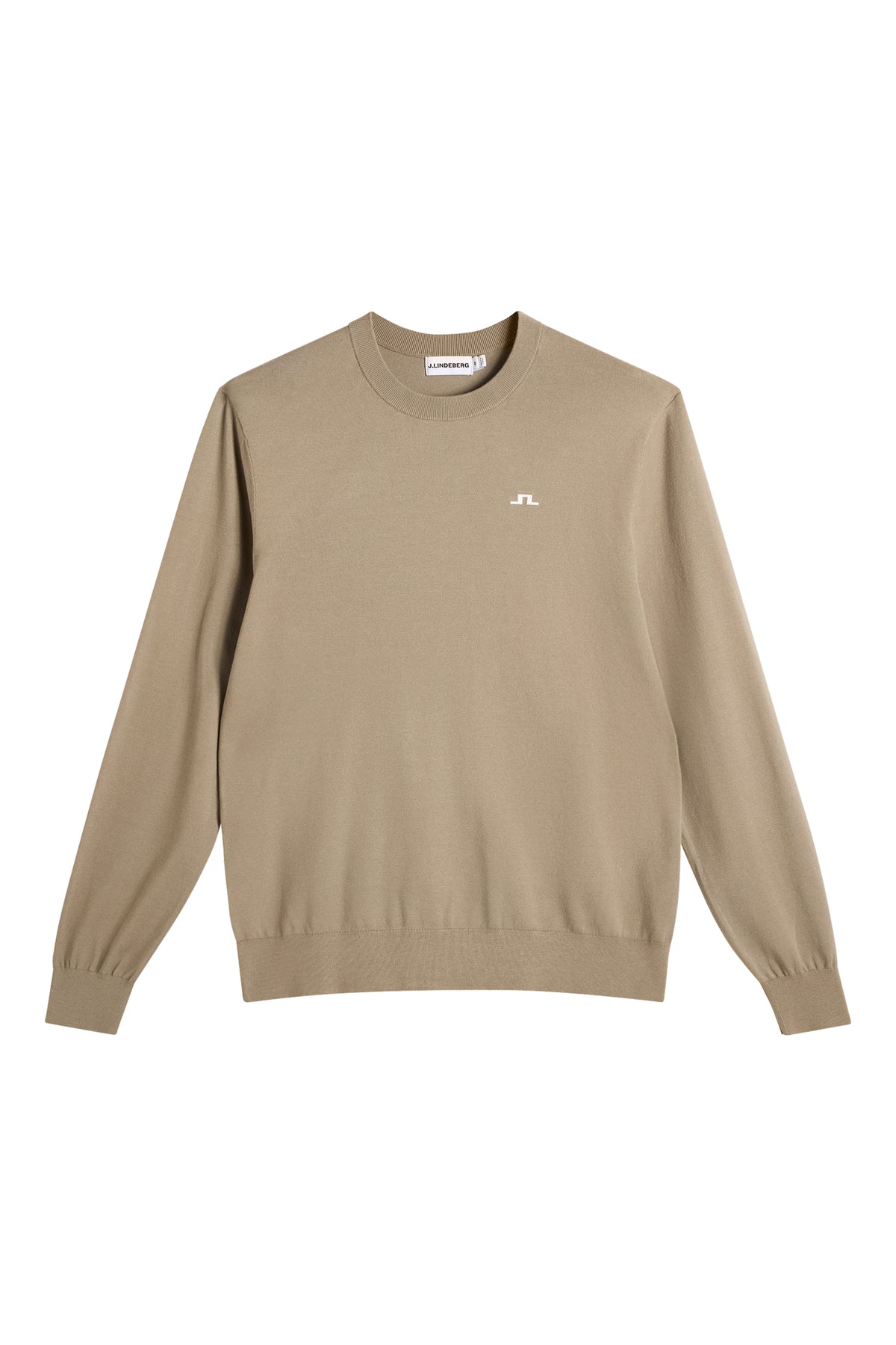 Henry Knitted Sweater Brindle-J Lindeberg-Lewis Yates