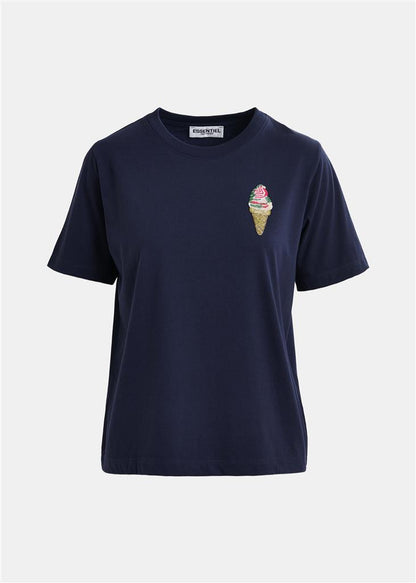 Hicecream Navy T-Shirt