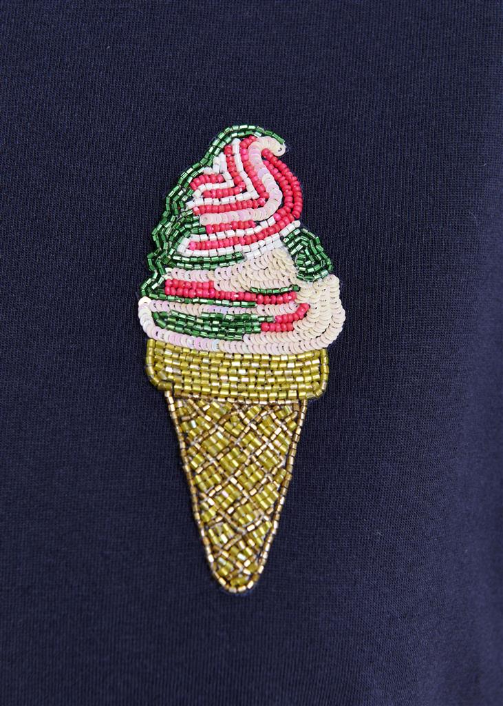 Hicecream Navy T-Shirt