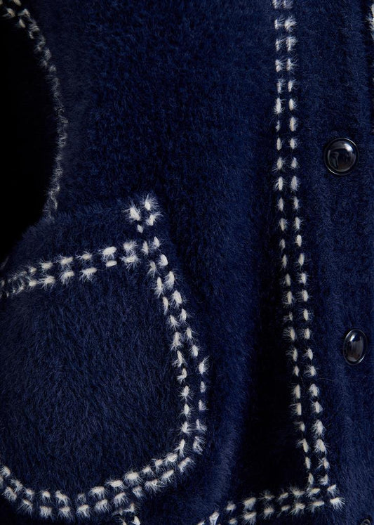 Ihoops Fuzzy Cardigan