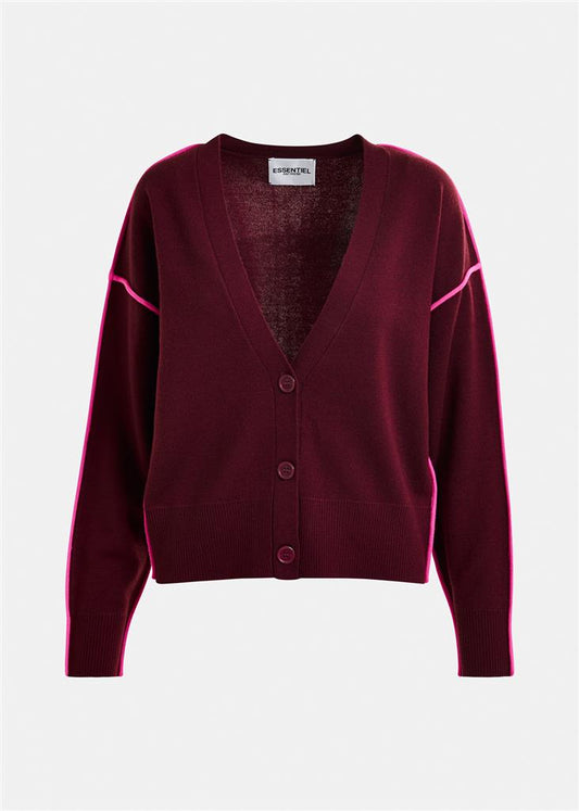 Ileo Trimmed Cardigan