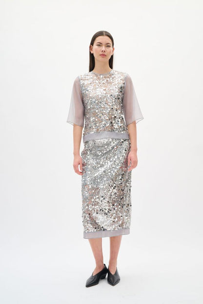 Davina Sequin Skirt