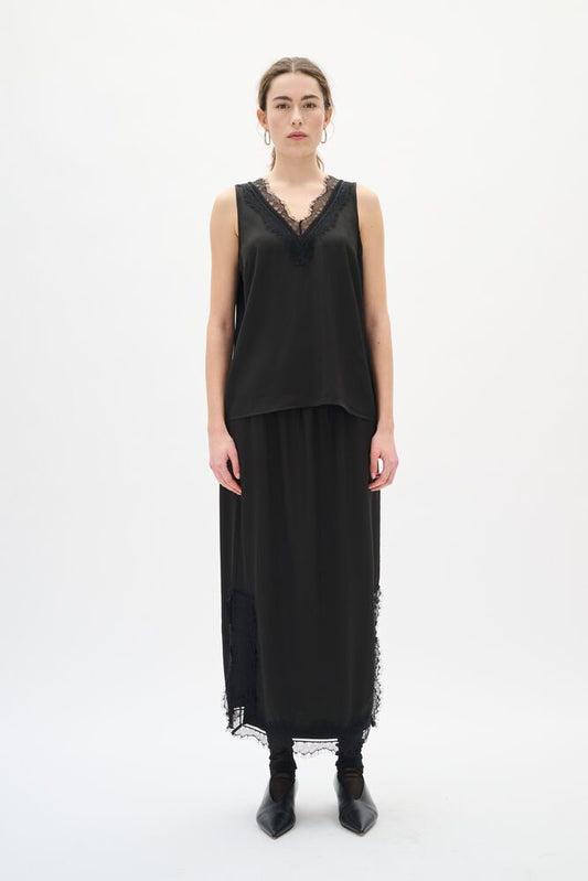Danica Lace Trim Skirt