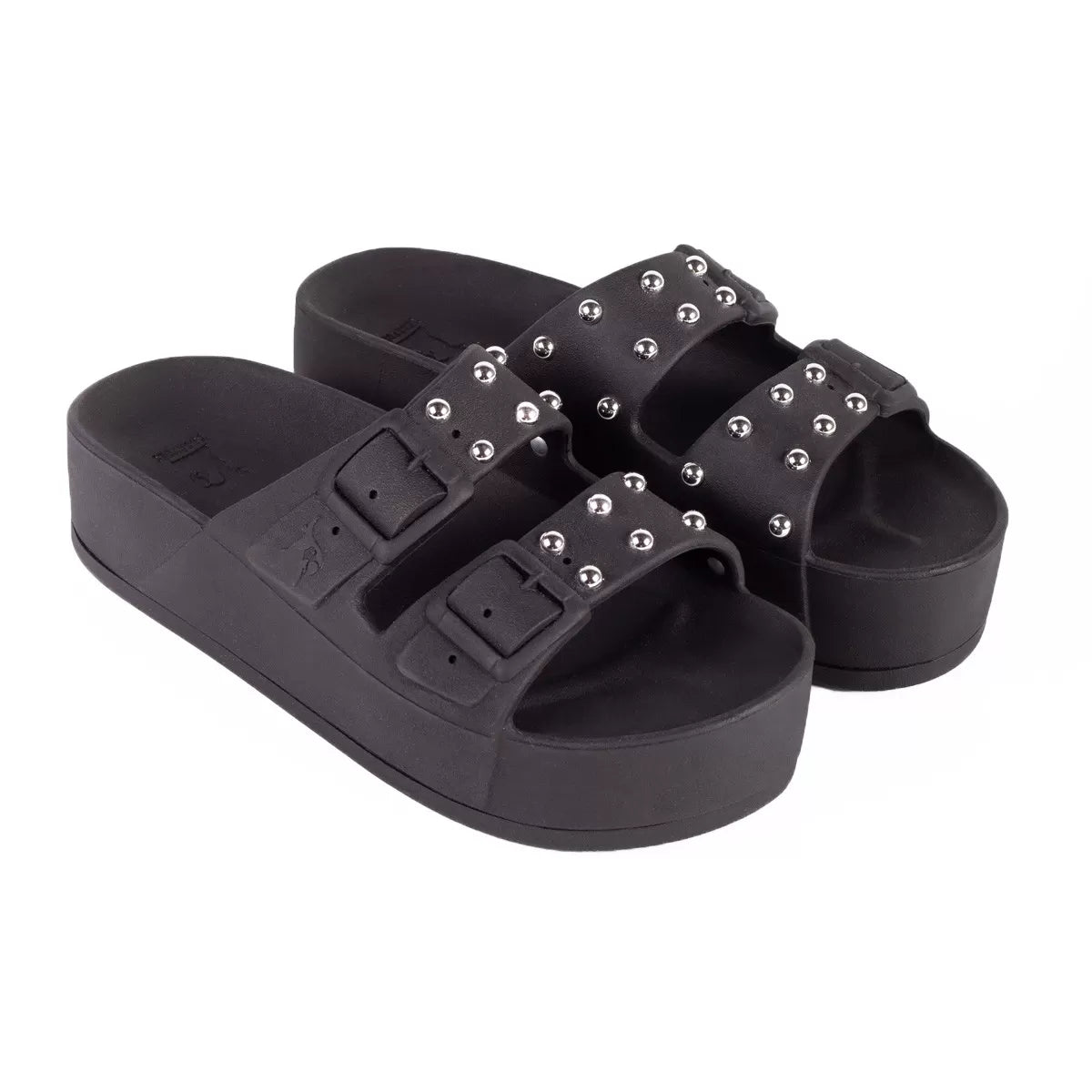 Black Caipirinha Spikes Sandal