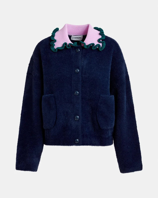 Jardener Fuzzy Cardigan-Essentiel Antwerp-Lewis Yates