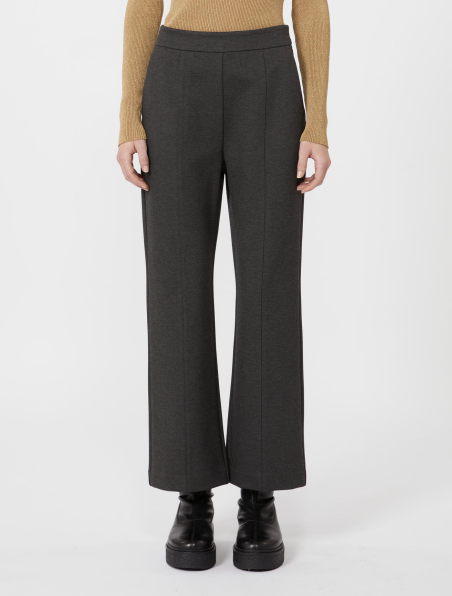 Jeff straight-leg jersey trousers-MM Max Mara-Lewis Yates