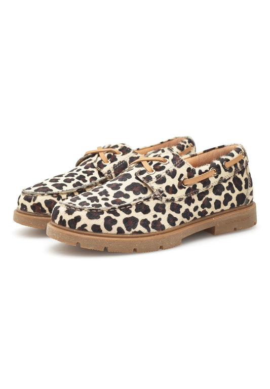 Johanne Animal Boat Shoe-Woden-Lewis Yates