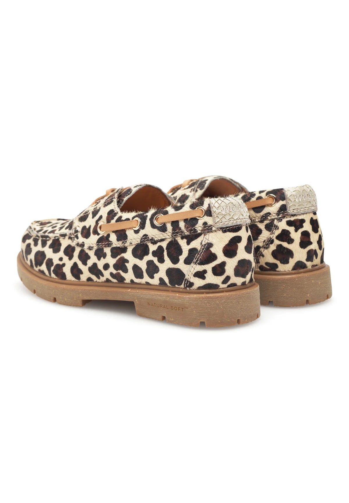 Johanne Animal Boat Shoe-Woden-Lewis Yates