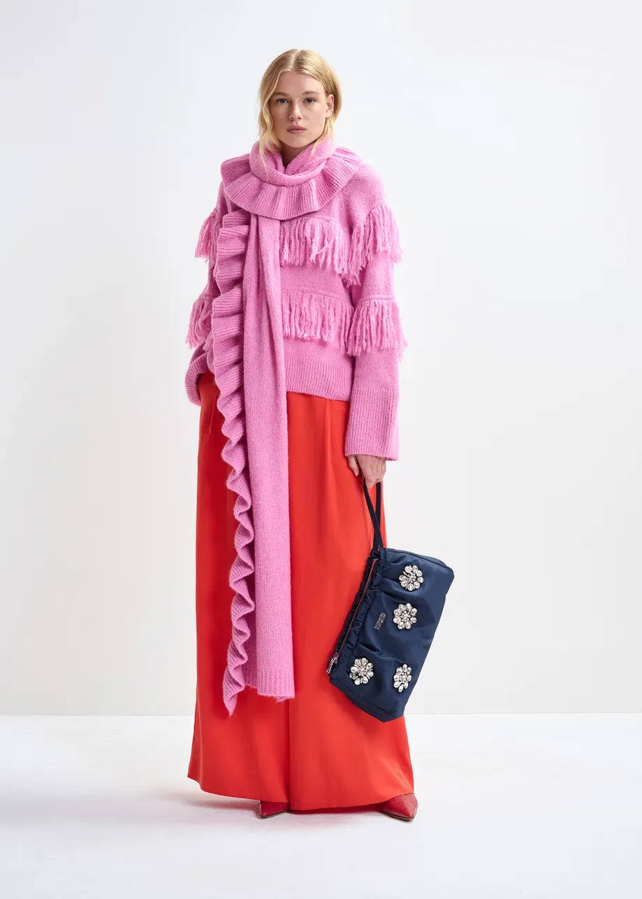 Johns Sweater With Fringe Detail-Essentiel Antwerp-Lewis Yates