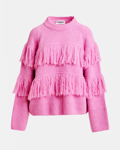 Johns Sweater With Fringe Detail-Essentiel Antwerp-Lewis Yates