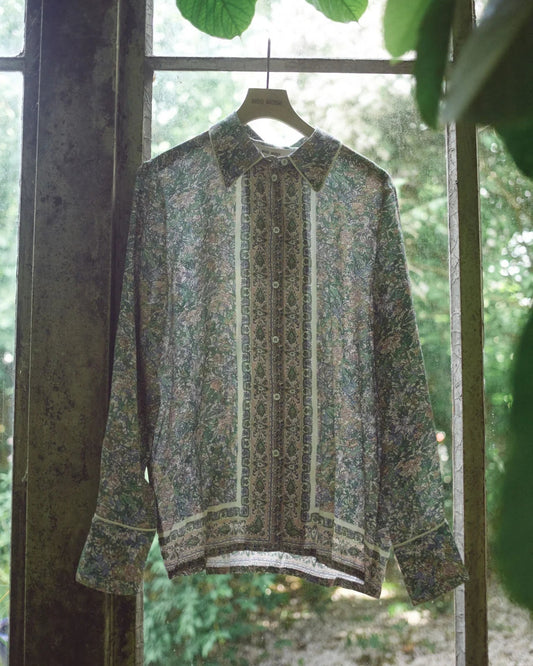 Kana Flowish Orchid Shirt-Mos Mosh-Lewis Yates
