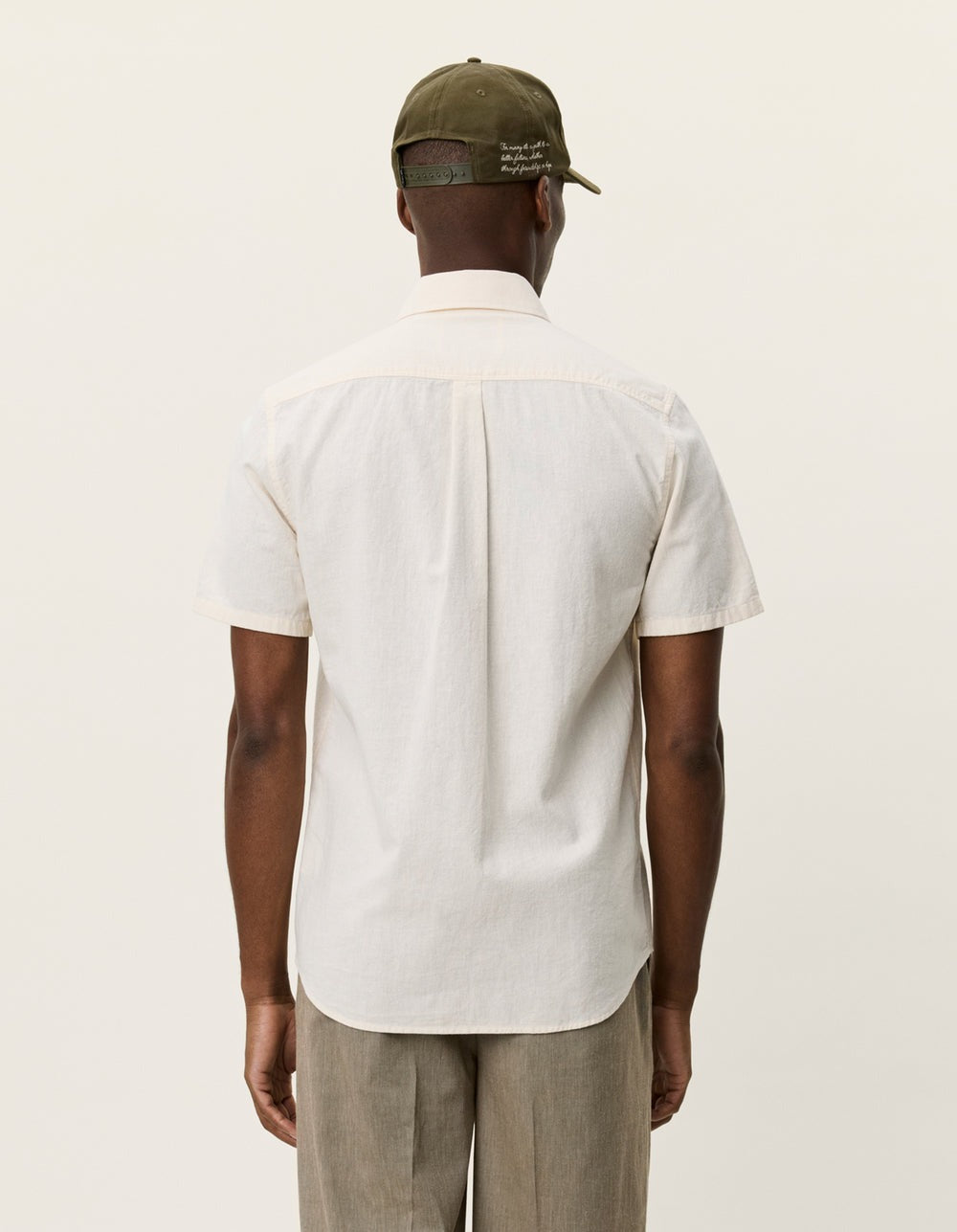 Konrad Cotton Linen Short Sleeve Shirt-Les Deux-Lewis Yates