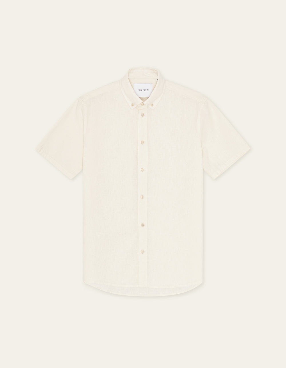Konrad Cotton Linen Short Sleeve Shirt-Les Deux-Lewis Yates