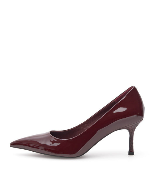 Laura Patent Heel - Cherry-Woden-Lewis Yates