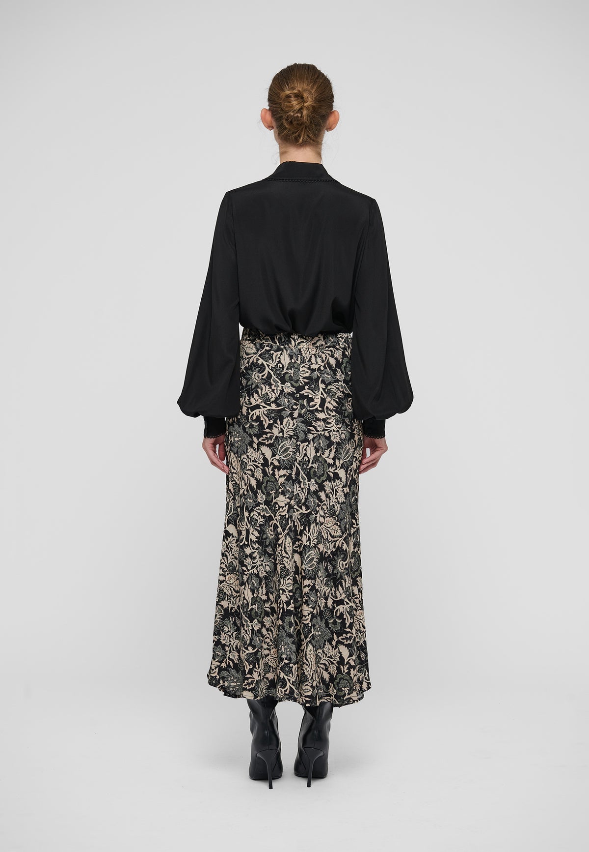 Lena Blouse with Special Trim in Black-Dea Kudibal-Lewis Yates