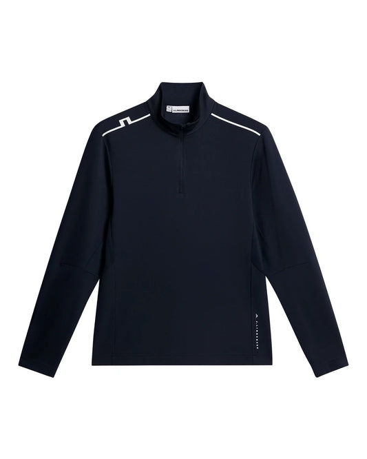 Leon Quarter Zip Mid Layer Navy-J Lindeberg-Lewis Yates
