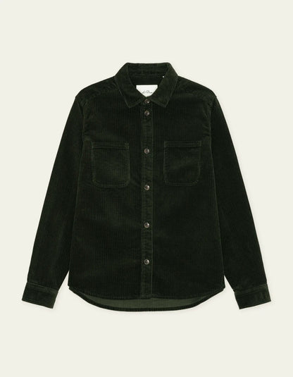 Corduroy Overshirt Rosin Green