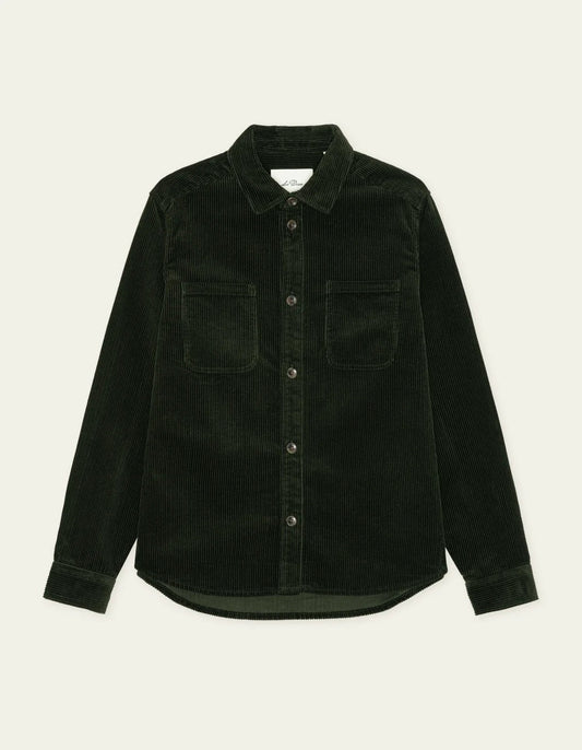Corduroy Overshirt Rosin Green
