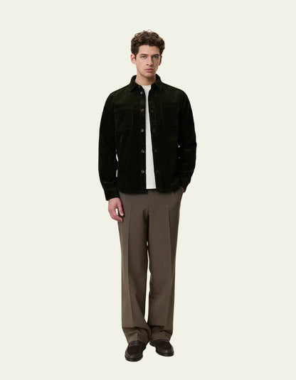 Corduroy Overshirt Rosin Green