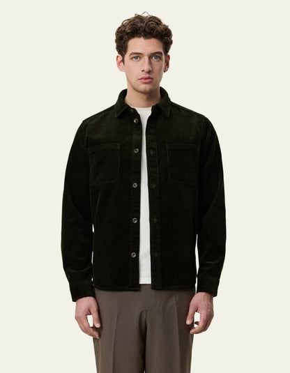 Corduroy Overshirt Rosin Green