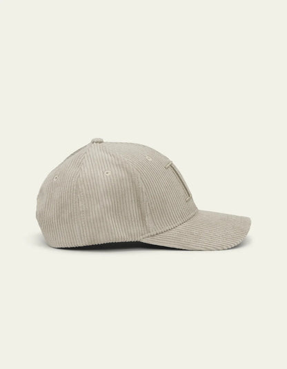 Core Corduroy Baseball Cap Dark Sand