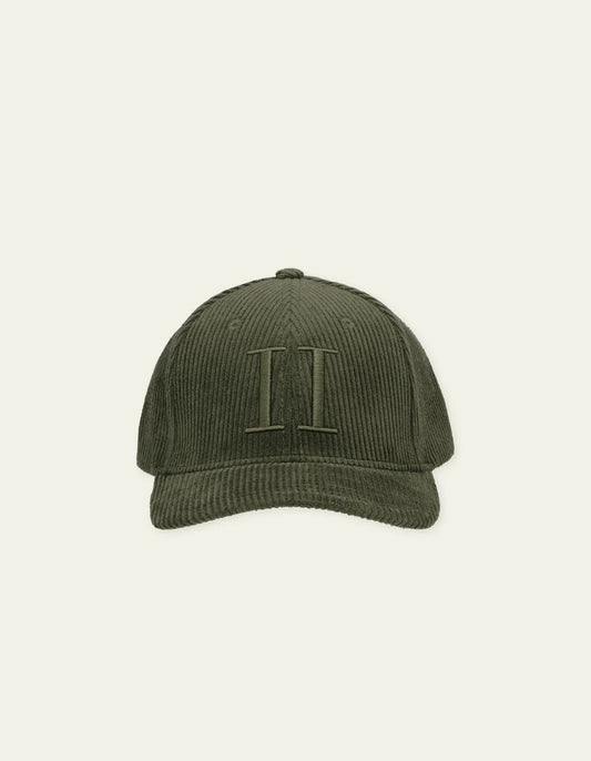 Core Corduroy Baseball Cap Duffel Bag Green