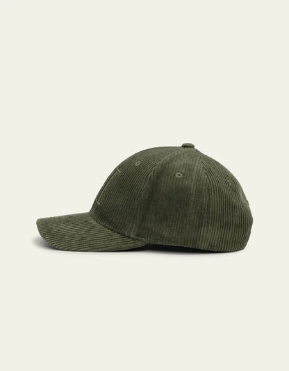 Core Corduroy Baseball Cap Duffel Bag Green