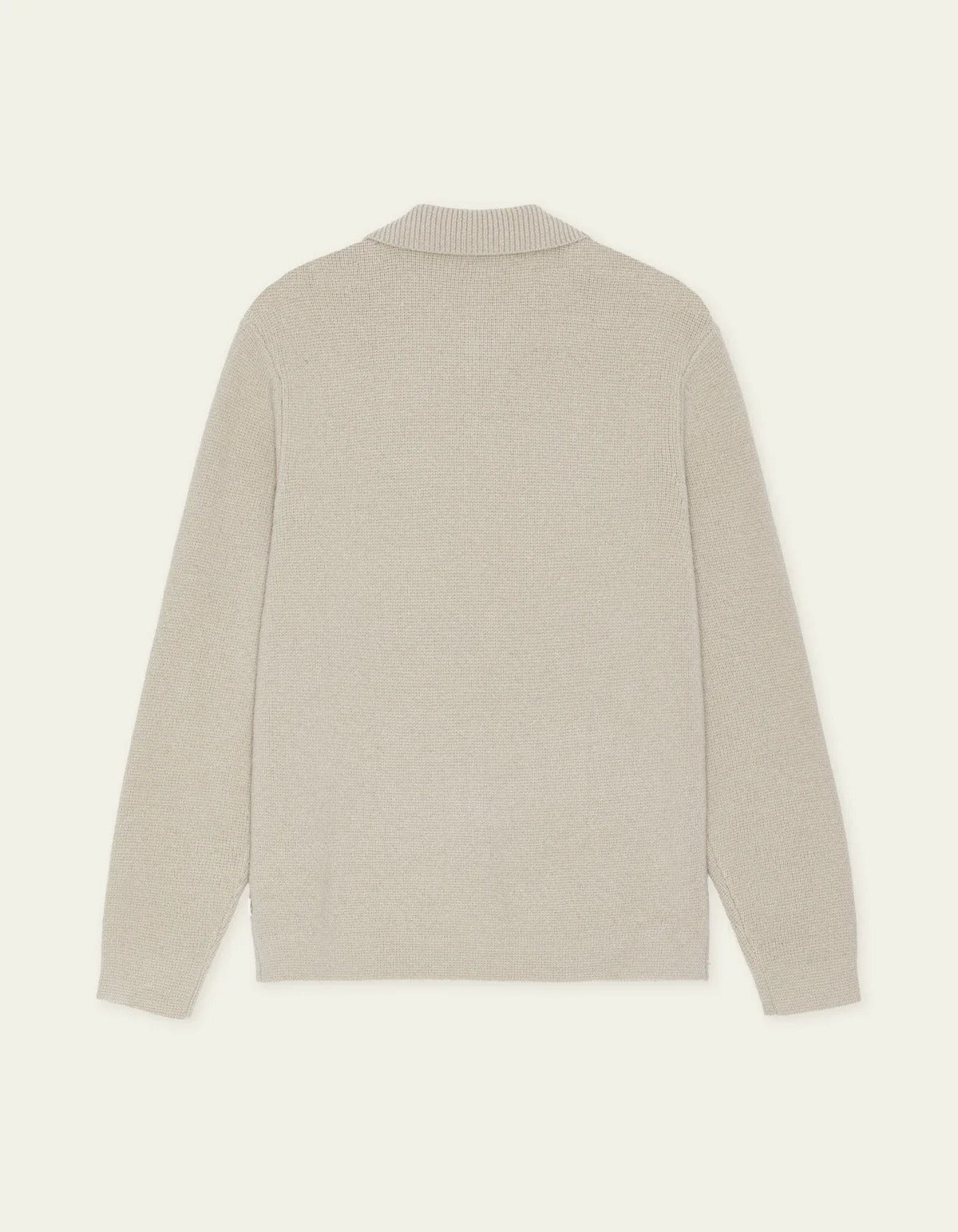 Milano Knit Overshirt Light Sand