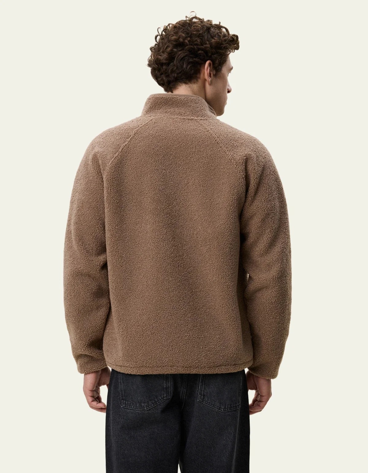 Patch Teddy Jacket Caribou Brown