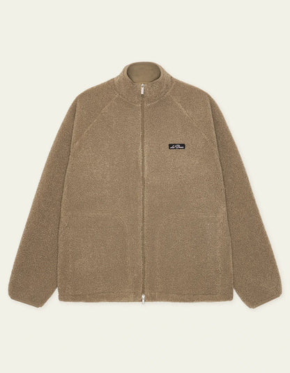Patch Teddy Jacket Caribou Brown