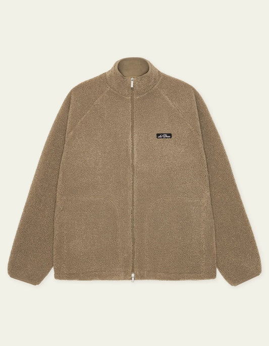 Patch Teddy Jacket Caribou Brown
