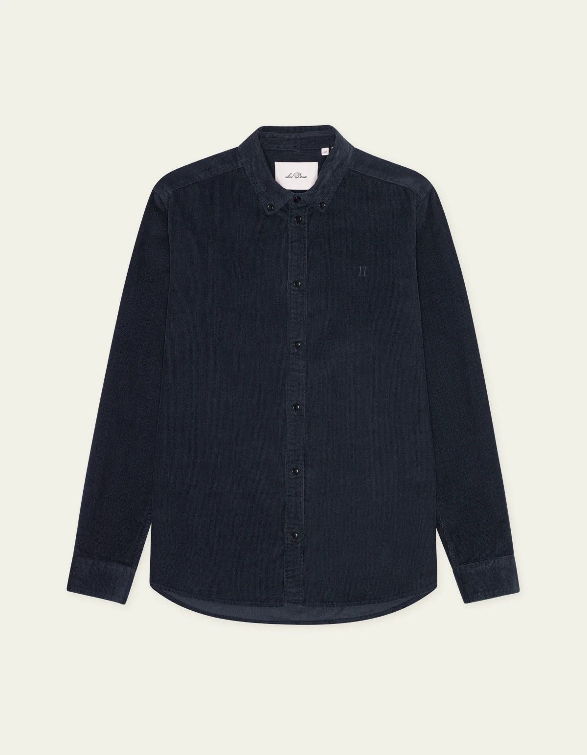 Pinwale Corduroy Shirt Dark Navy Blue