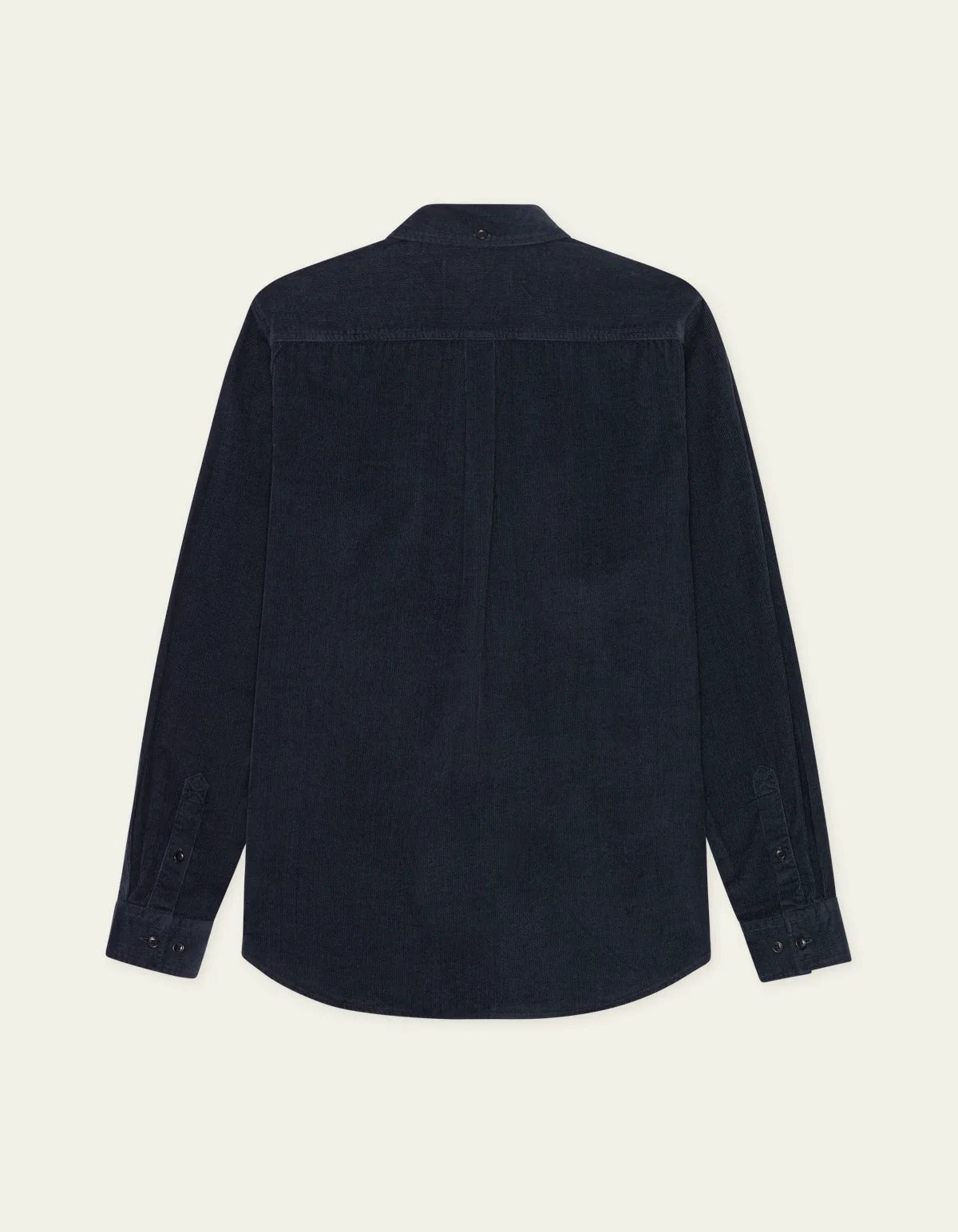 Pinwale Corduroy Shirt Dark Navy Blue