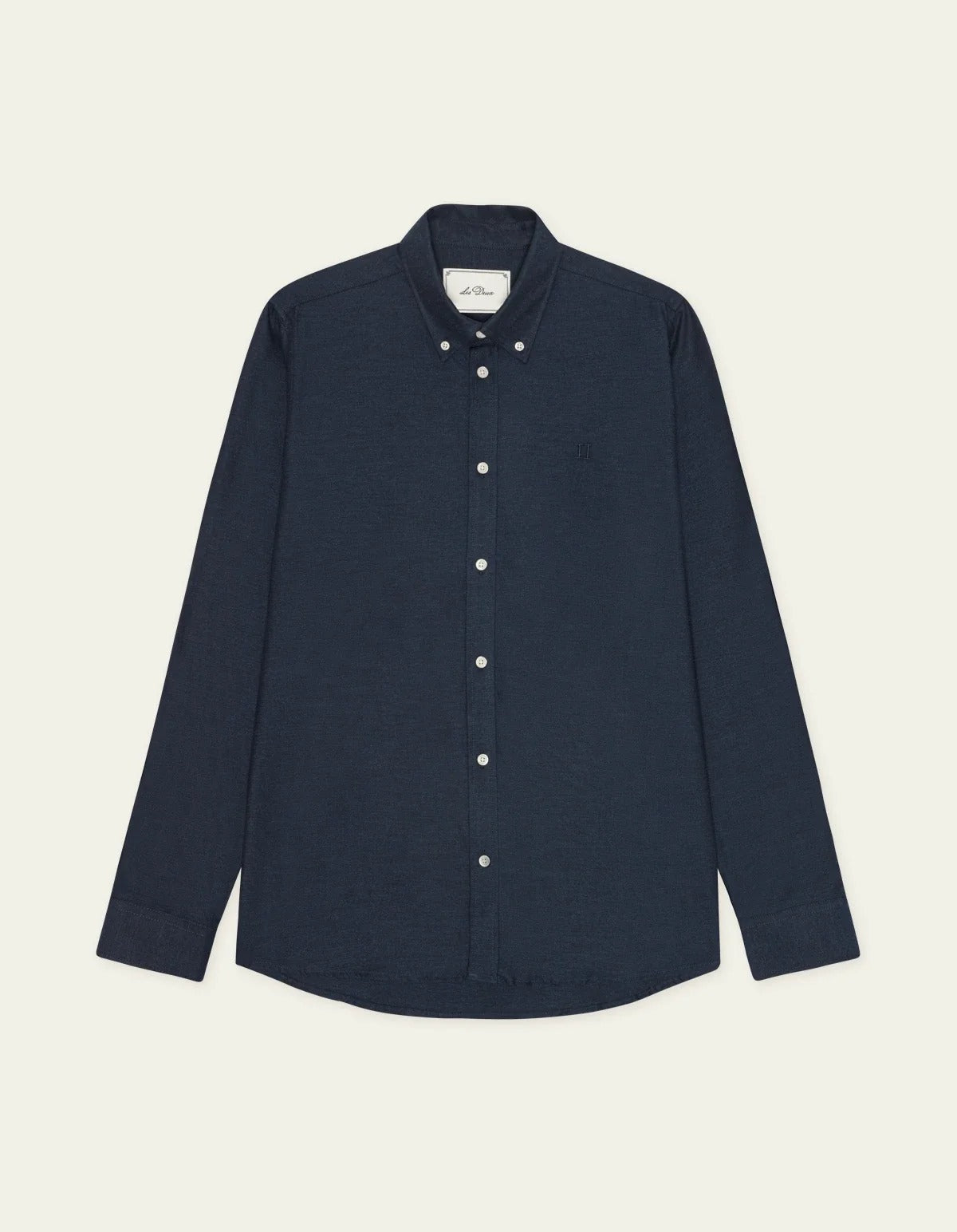 Soft Flannel Shirt Dark Navy Blue