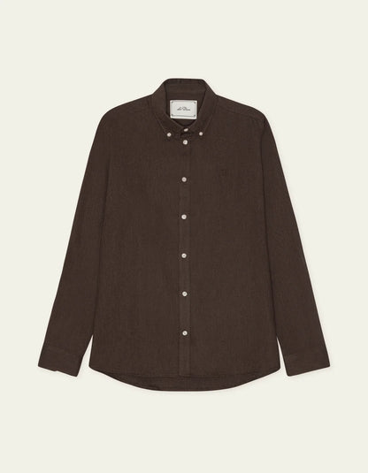 Soft Flannel Shirt Delicioso Brown