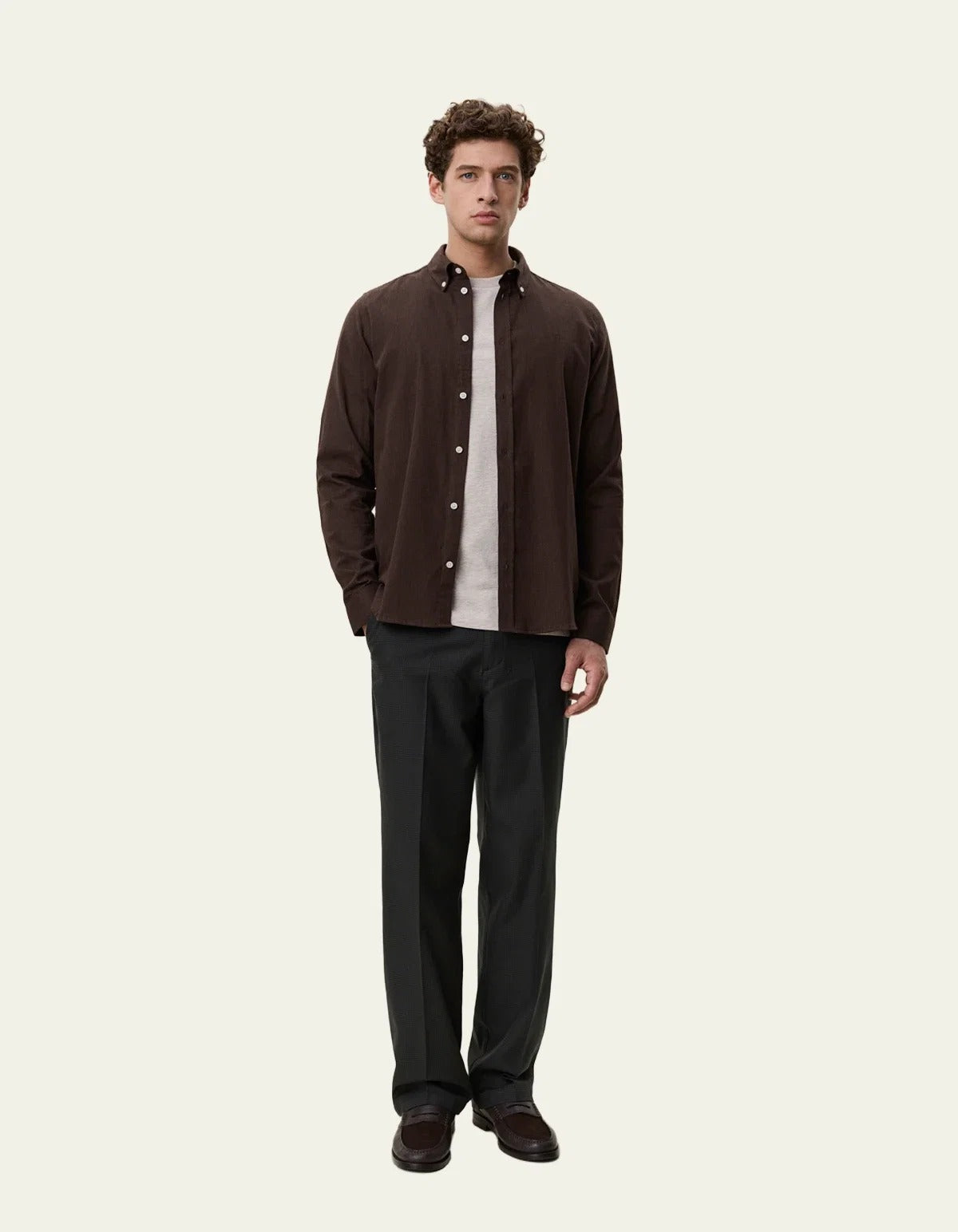 Soft Flannel Shirt Delicioso Brown