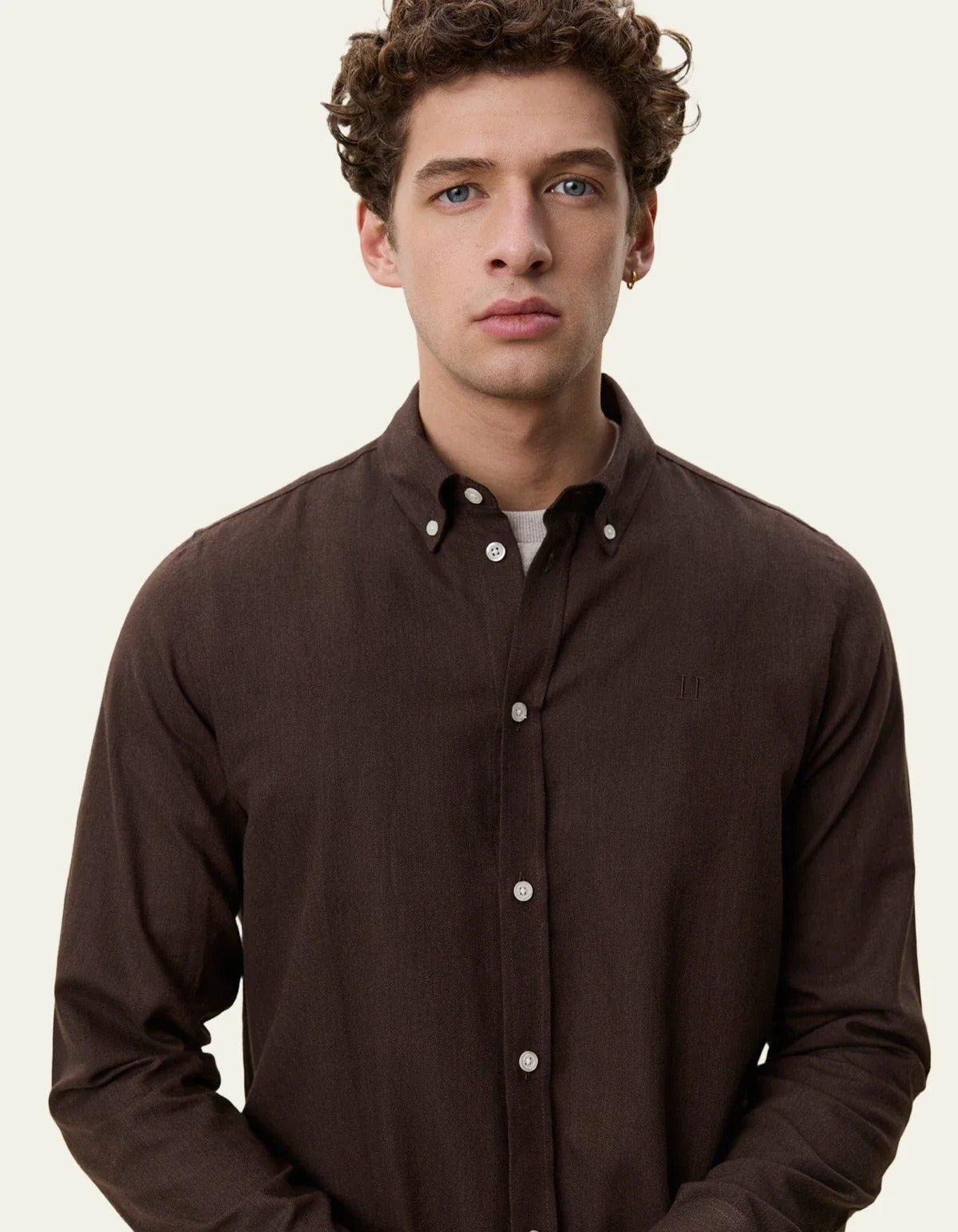 Soft Flannel Shirt Delicioso Brown