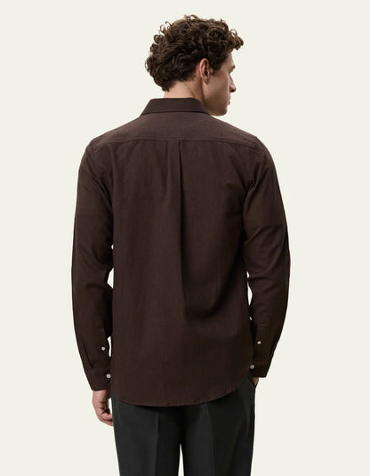 Soft Flannel Shirt Delicioso Brown
