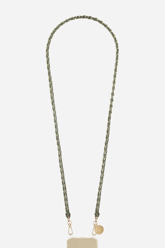 Lou Long Phone Chain - Khaki-La Coque Francaise-Lewis Yates