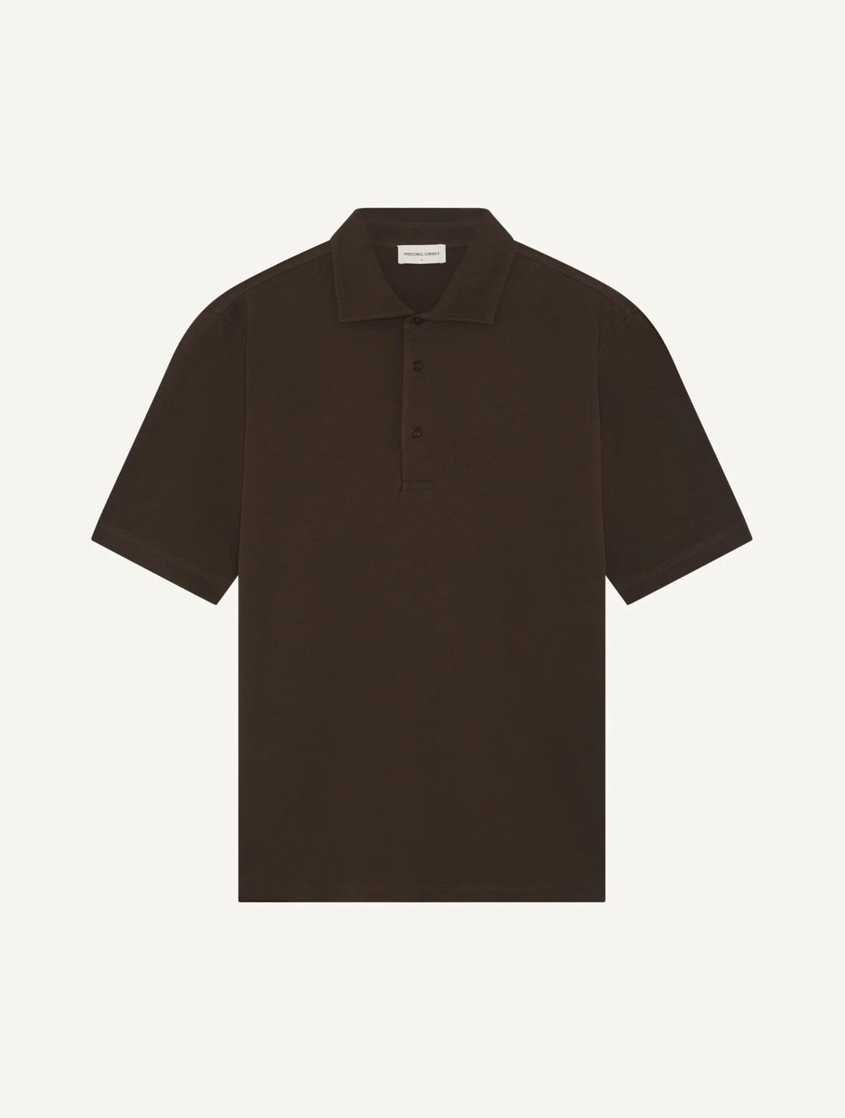 Luca Cotton Pique Polo-Frescobol Carioca-Lewis Yates