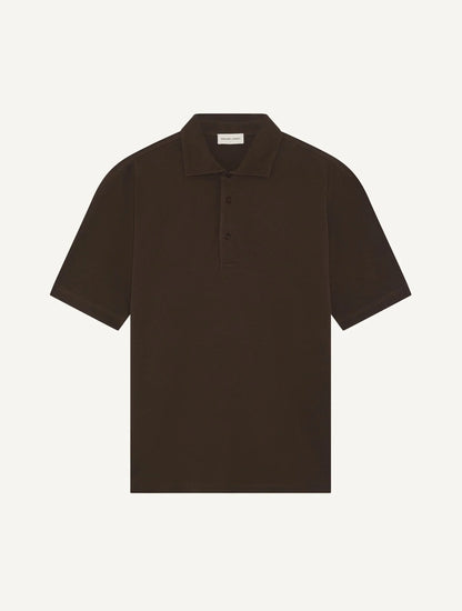 Luca Cotton Pique Polo-Frescobol Carioca-Lewis Yates