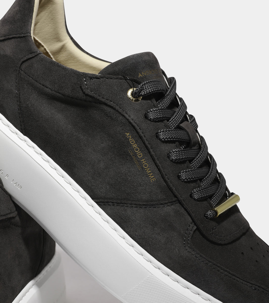 Manhatten Lux Suede Sneaker - Anthracite-Android Homme-Lewis Yates