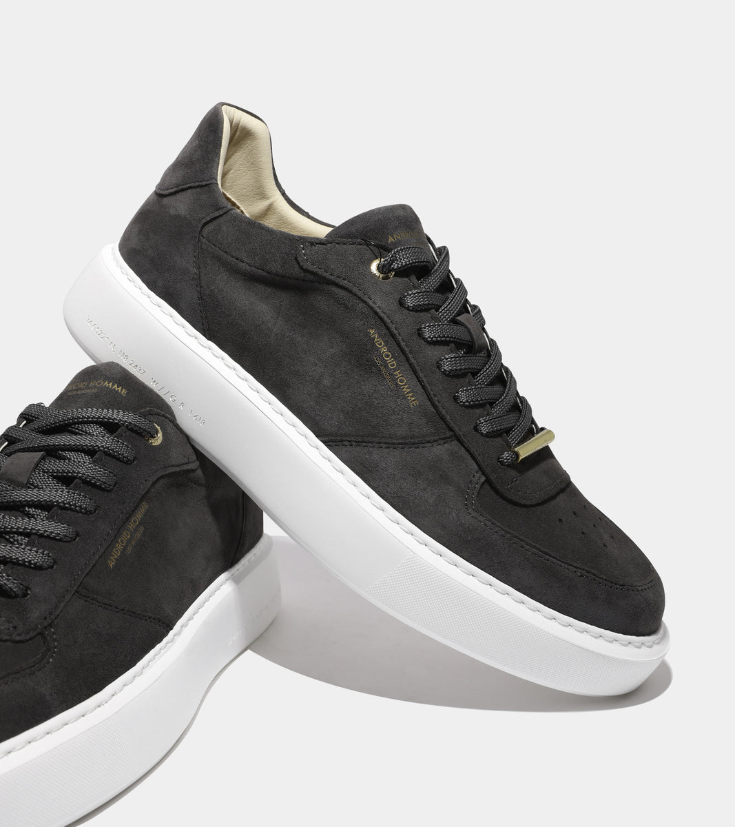 Manhatten Lux Suede Sneaker - Anthracite-Android Homme-Lewis Yates