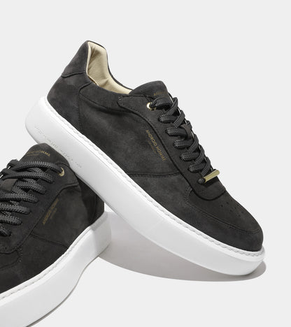 Manhatten Lux Suede Sneaker - Anthracite-Android Homme-Lewis Yates