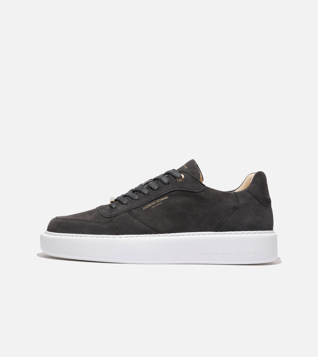 Manhatten Lux Suede Sneaker - Anthracite-Android Homme-Lewis Yates