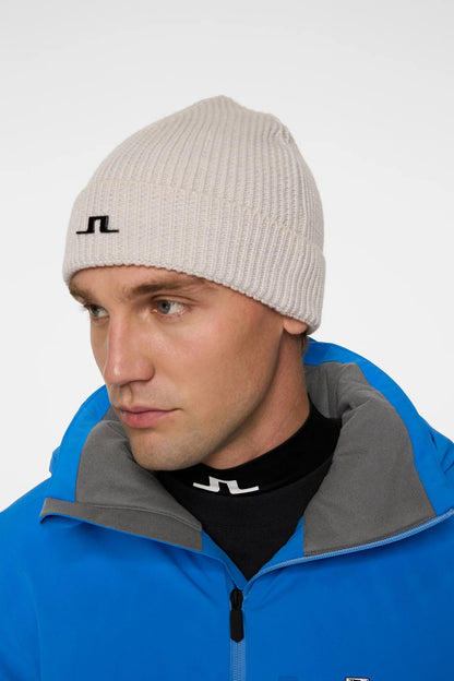 Merino Beanie - Moonbeam-J Lindeberg-Lewis Yates