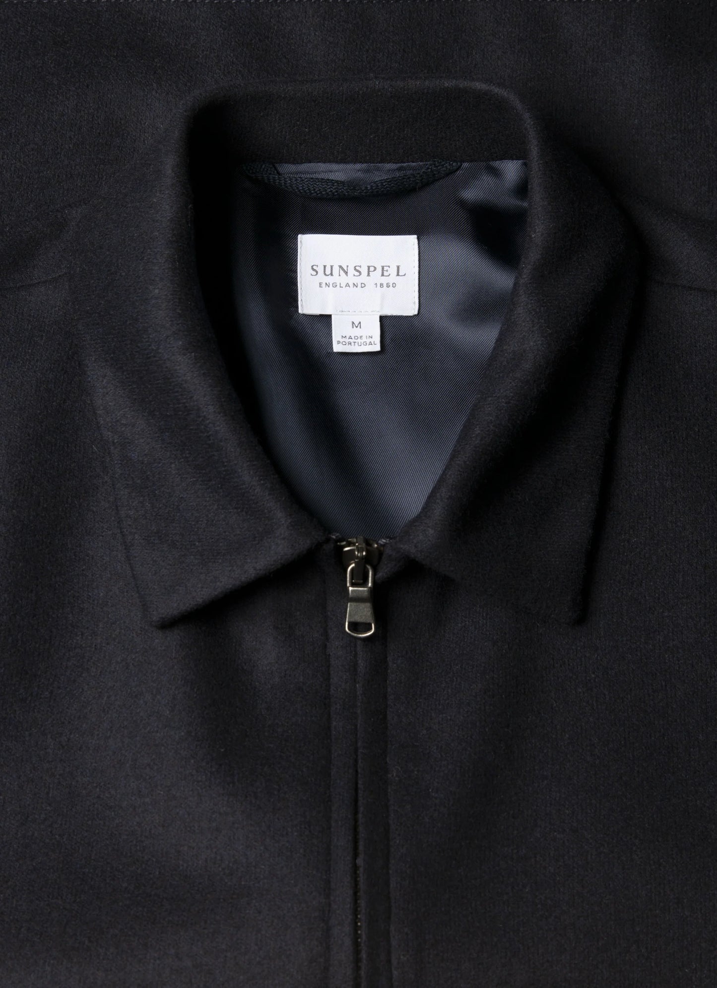 Boiled Wool Harrington Jacket